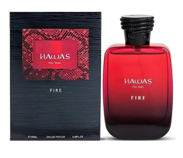 Rasasi Hawas Fire Cologne for Men Eau de Parfum Spray - 100 ml