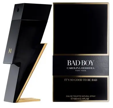Carolina Herrera Bad Boy Cologne for Men Eau de Toilette - 100 ml