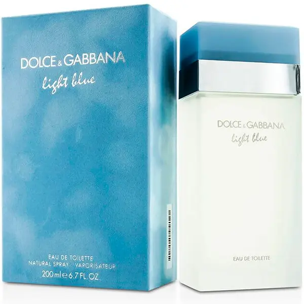Light Blue Perfume for Women Eau de Toilette - 200 ml
