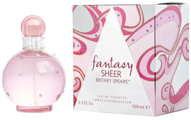 Fantasy Sheer Perfume for Women Eau de Toilette - 100 ml